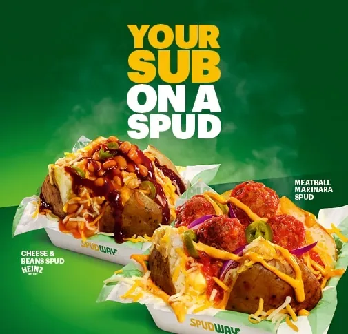 Food from the Subway menu