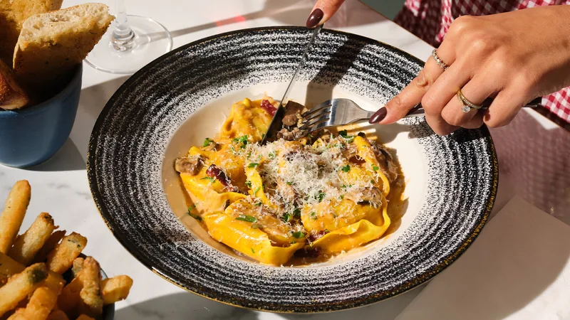 Beef & Red Wine Tortellini at Bella Italia