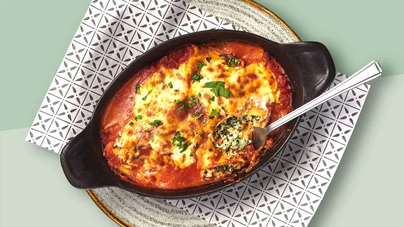 Spinach And Ricotta Cannelloni at Bella Italia