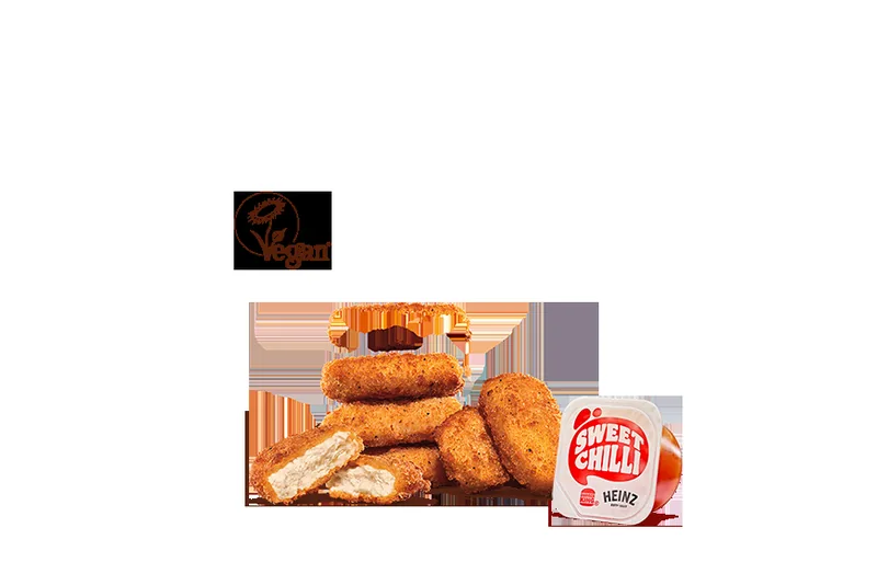 6 Vegan Nuggets at Burger King