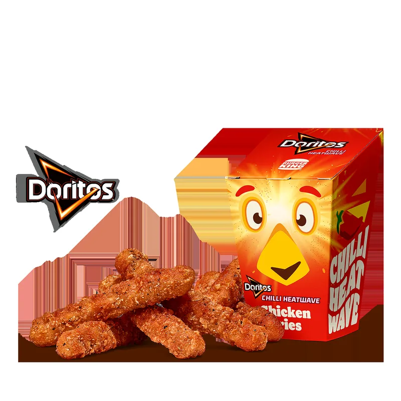 6pc Doritos© Chilli Heatwave Chicken Fries at Burger King