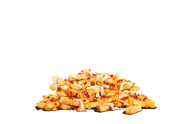 Bacon Caesar Loaded King Fries at Burger King