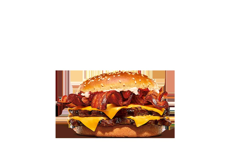 Bacon King Double at Burger King