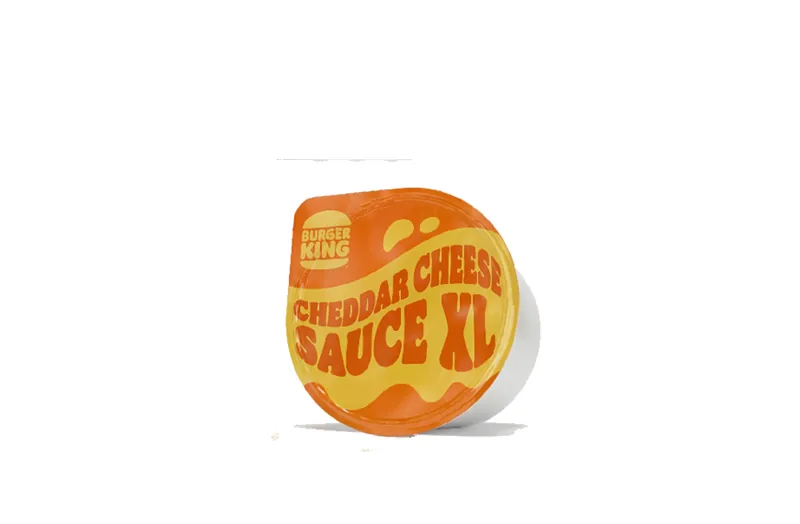 Cheddar Cheese Sauce XL at Burger King