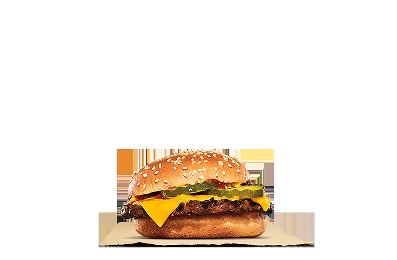 Cheeseburger at Burger King