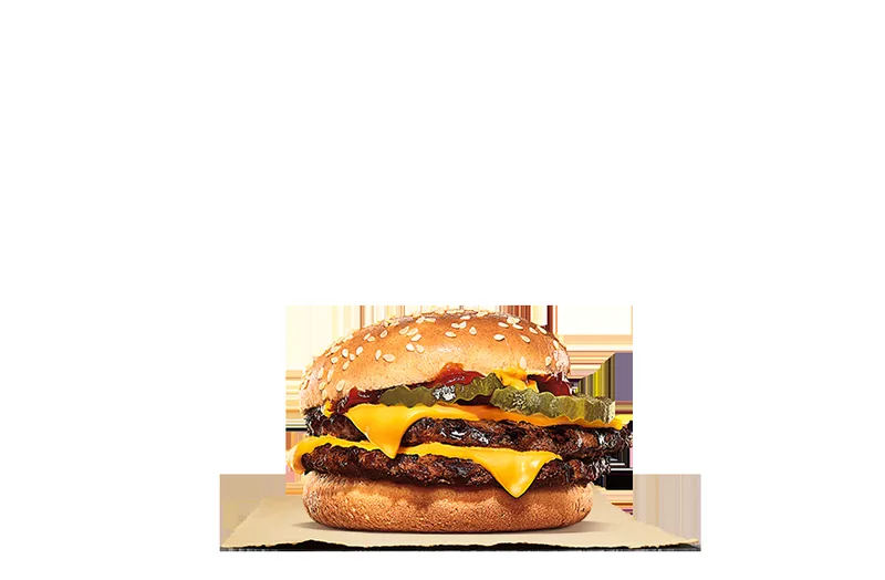 Double Cheeseburger at Burger King