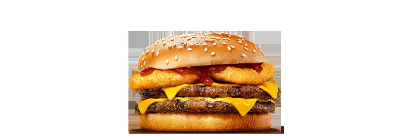 Double Stacker burger at Burger King