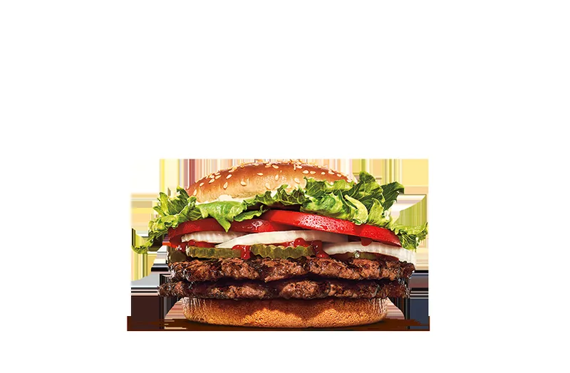 Double WHOPPER at Burger King