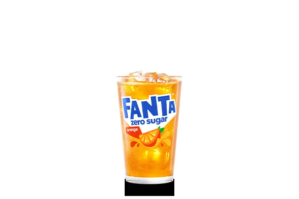 Fanta Zero at Burger King