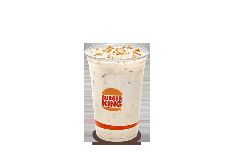Golden Oreo Salted Caramel Shake at Burger King