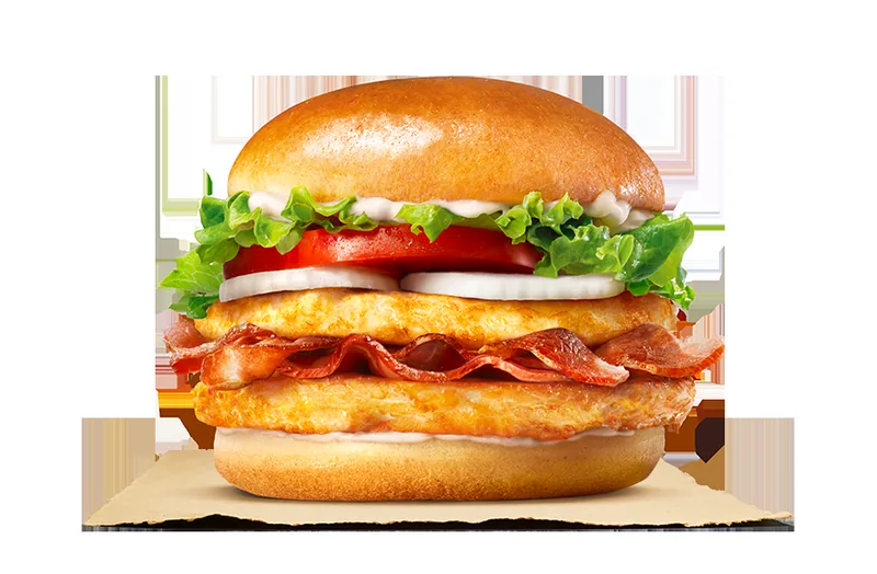 Halloumi* Bacon King at Burger King
