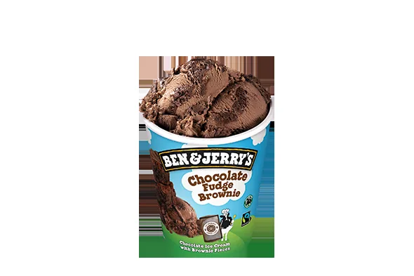 Large Ben & Jerry's Chocolate Fudge Brownie at Burger King