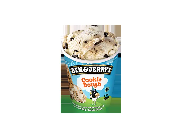 Large Ben & Jerry's Cookie Dough at Burger King