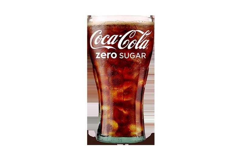Large Coca-Cola Zero at Burger King