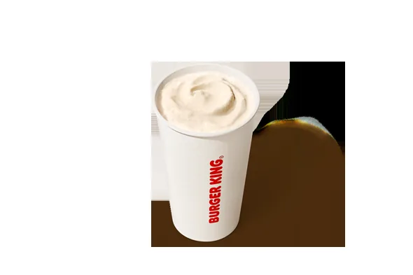 Large Vanilla Milkshake at Burger King