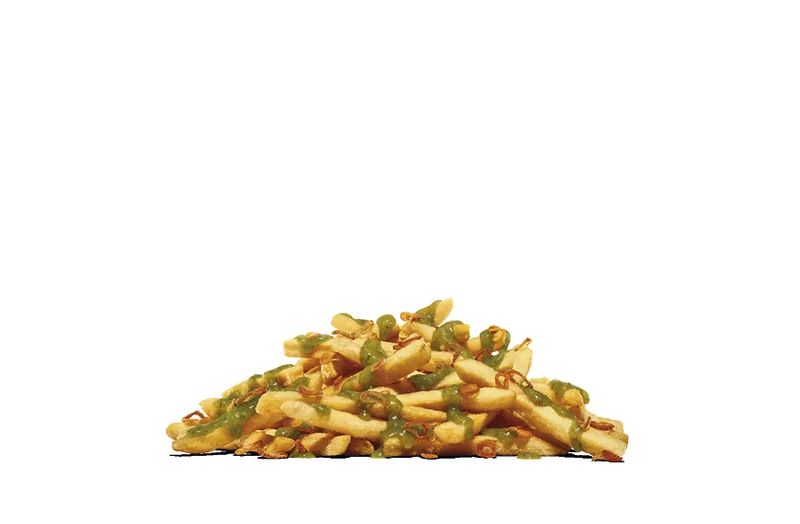 Loaded Force Fries at Burger King