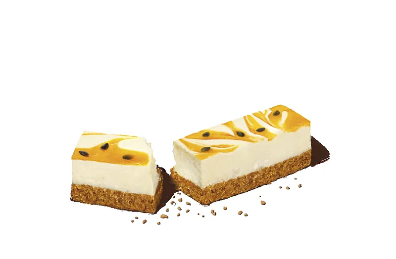 Mango and Passionfruit Cheesecake Bar at Burger King
