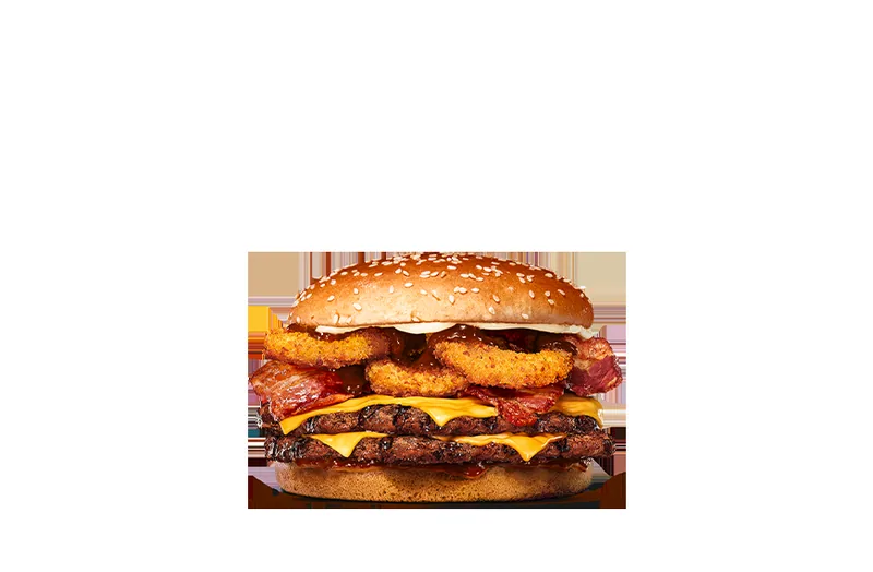 Memphis BBQ King Double at Burger King