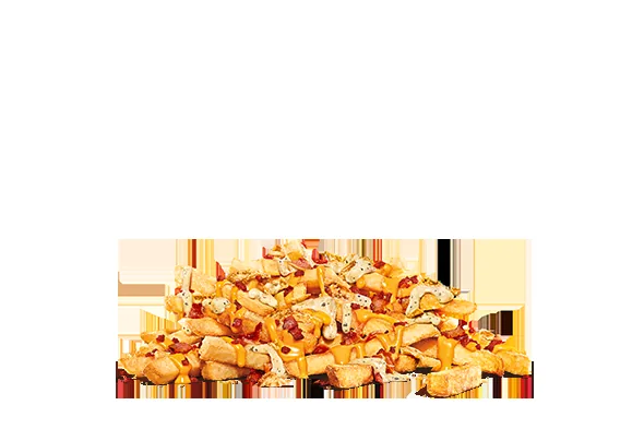 Peppercorn Loaded King Fries at Burger King