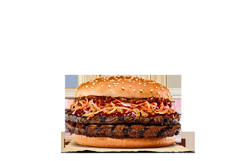 Plant-based Katsu Chilli Whopper at Burger King