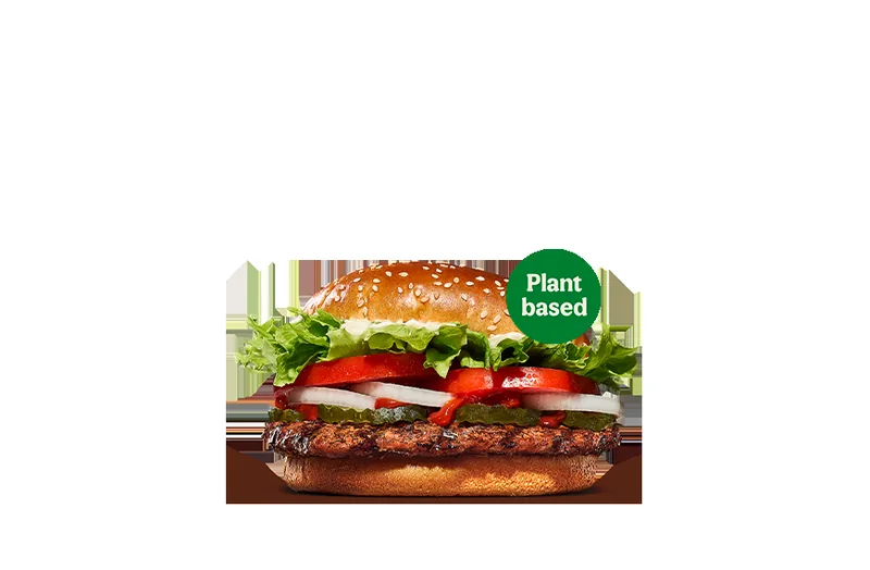 Plant-based WHOPPER at Burger King