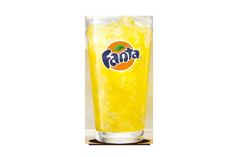 Small Fanta at Burger King