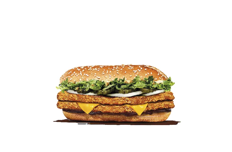 Texan BBQ Double Royale at Burger King