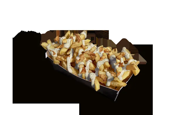 Truffle Loaded King Fries at Burger King