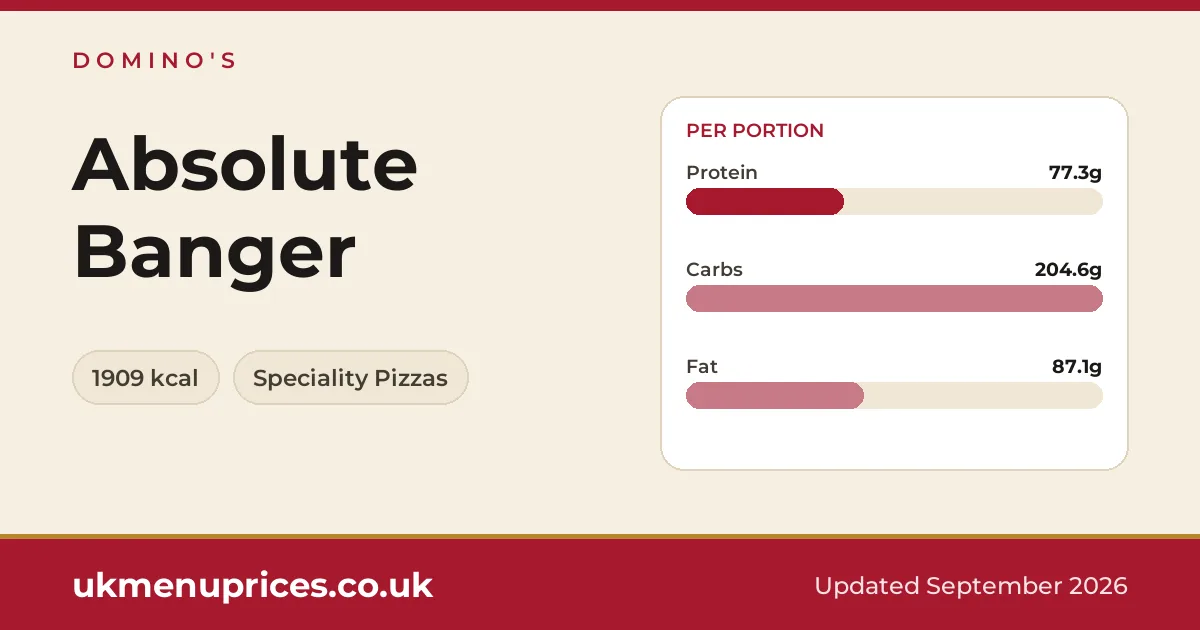 Domino's Absolute Banger