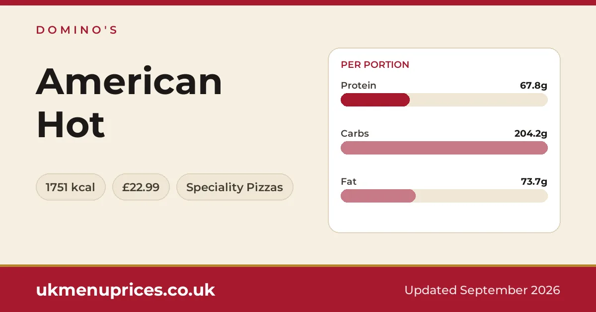 Domino's American Hot