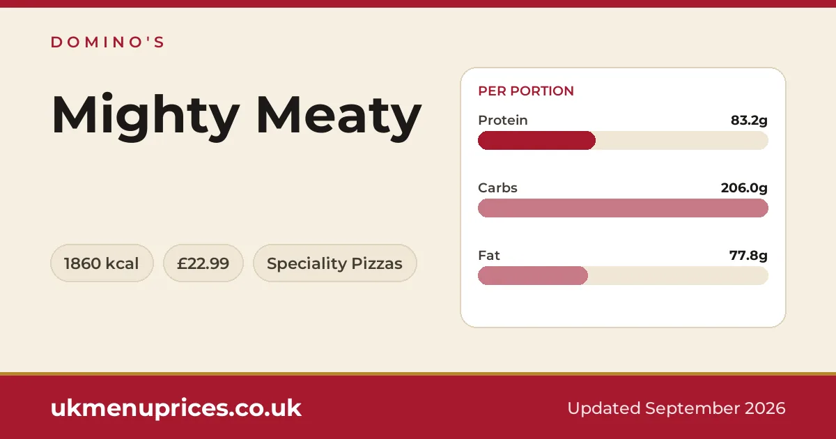 Domino's Mighty Meaty