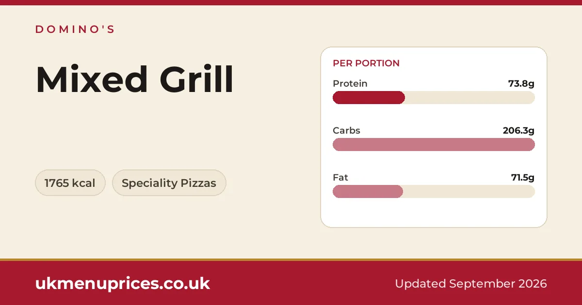 Domino's Mixed Grill