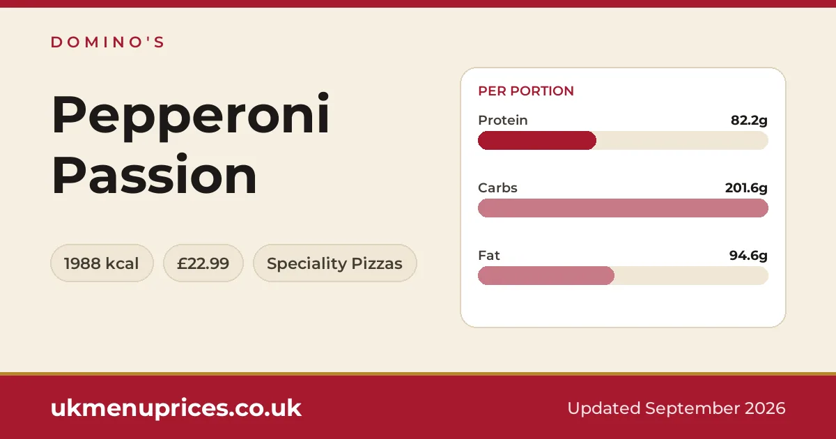 Domino's Pepperoni Passion
