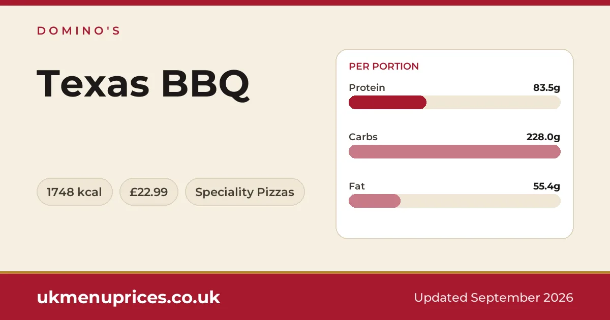 Domino's Texas BBQ