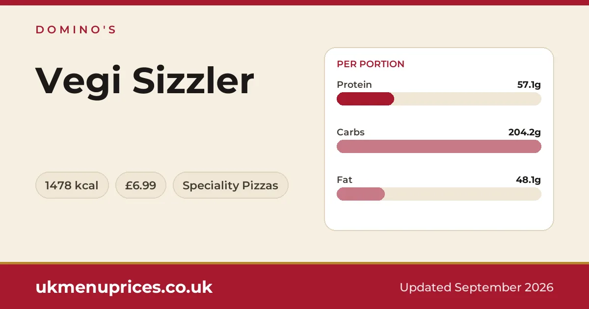 Domino's Vegi Sizzler