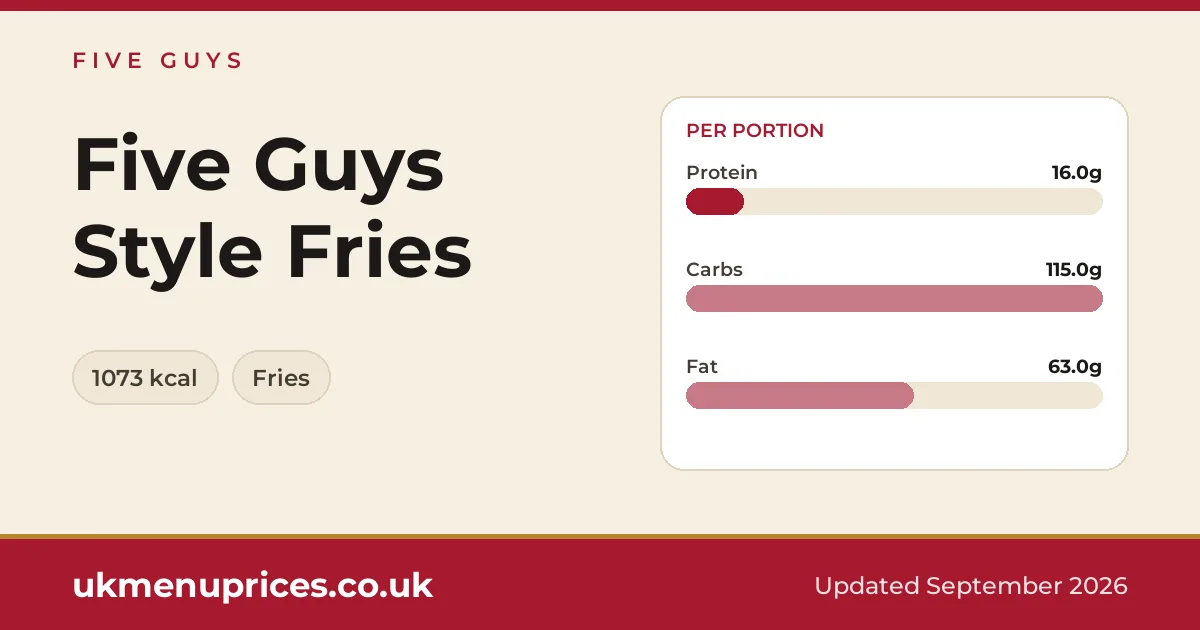 Five Guys Five Guys Style Fries