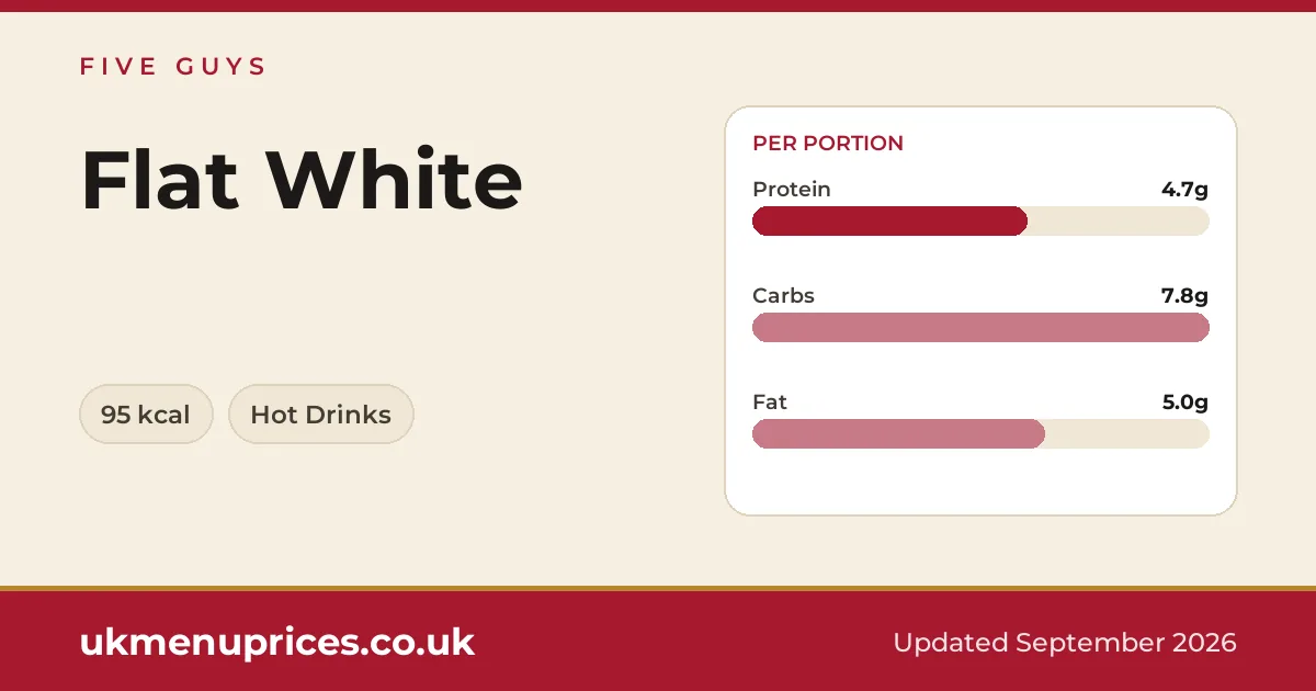 Five Guys Flat White