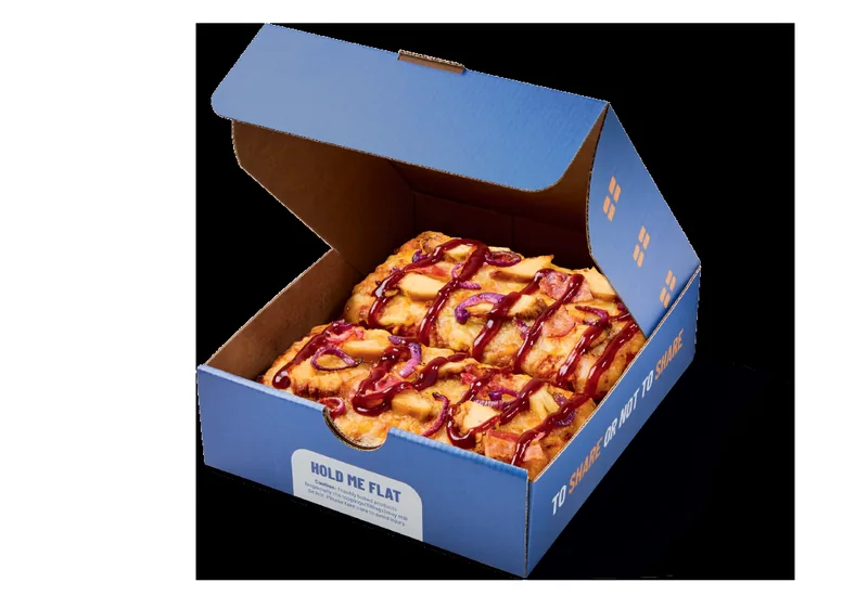 2 Slice BBQ Chicken & Bacon Pizza Box (New Recipe) at Greggs