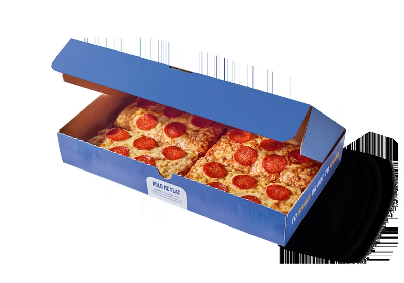 4 Slice Pepperoni Pizza Box at Greggs