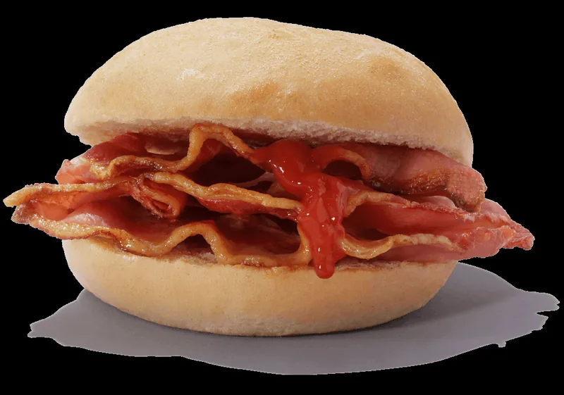 Bacon Breakfast Roll at Greggs