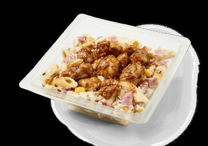 BBQ Chicken & Bacon Pasta at Greggs