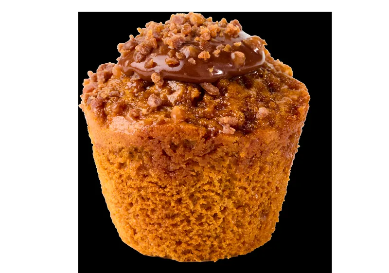 Bonfire Toffee Muffin at Greggs