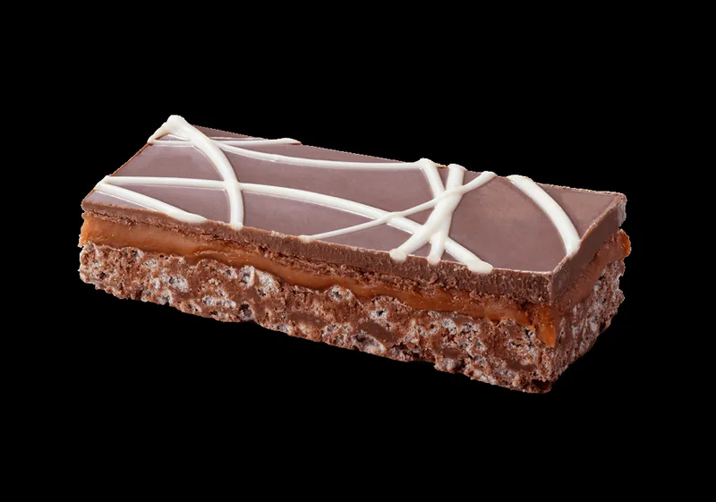 Caramel Crispy Bar at Greggs
