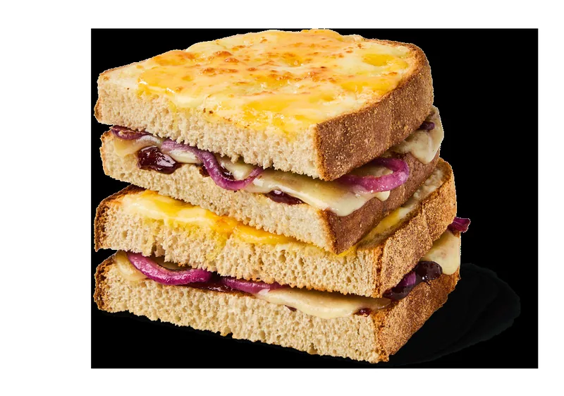 Cheese & Caramelised Onion Toastie at Greggs