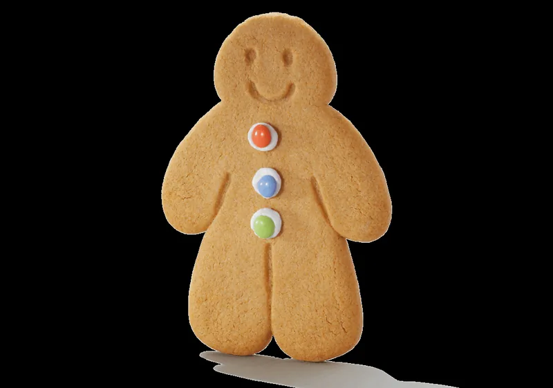 Gingerbread Man at Greggs