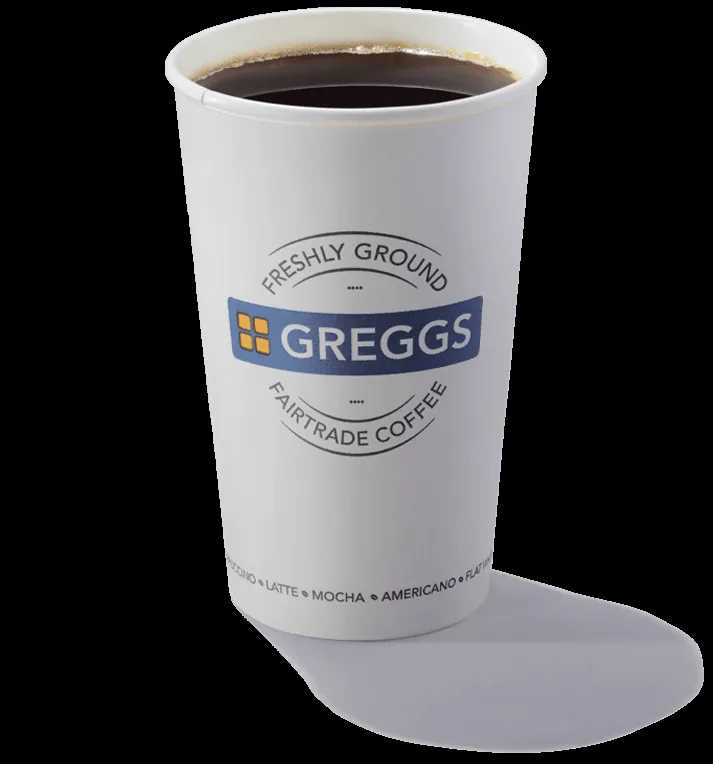 Large Americano at Greggs