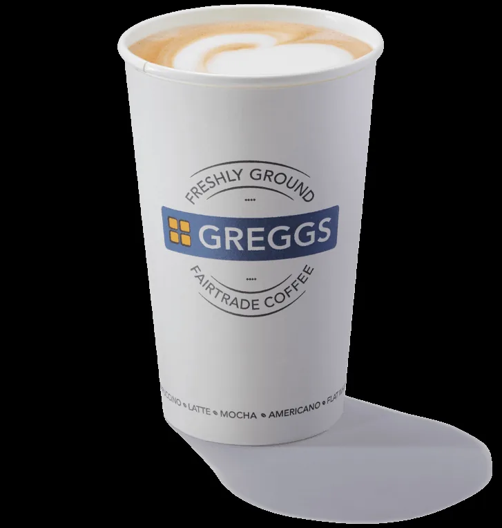 Large Latte at Greggs