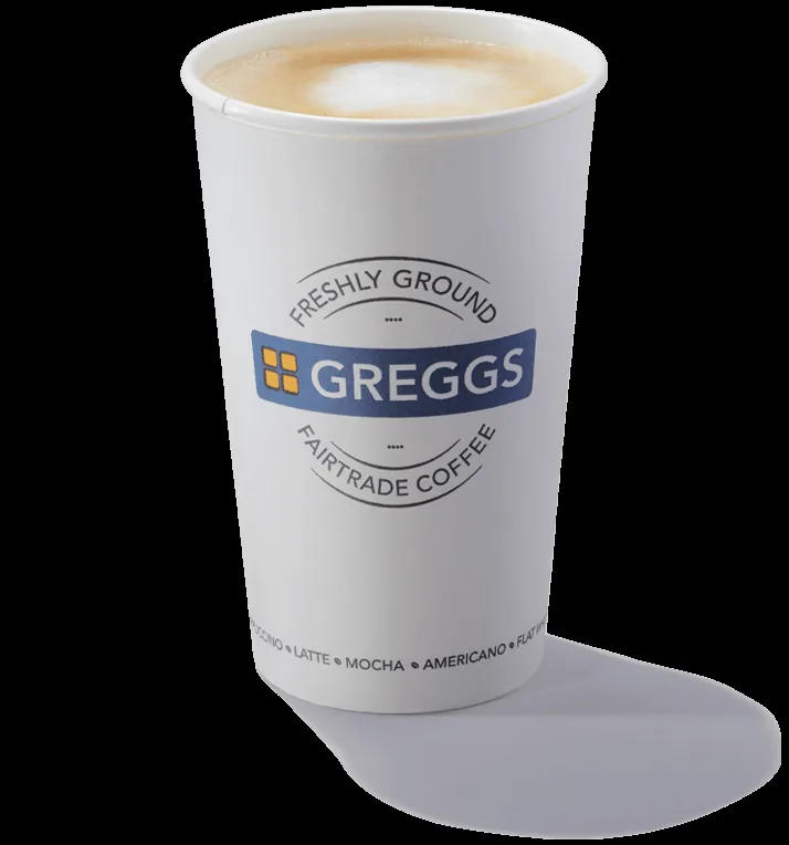 Large Mocha at Greggs