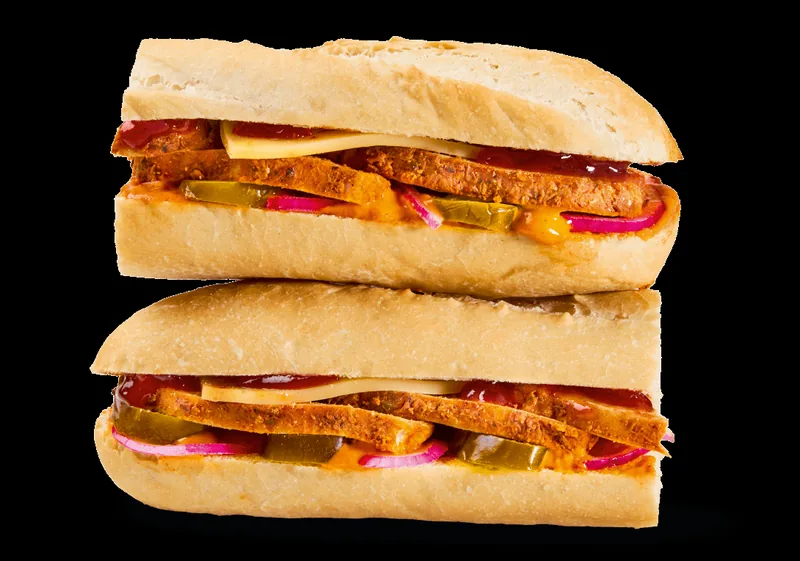 Mexican Chicken Baguette at Greggs