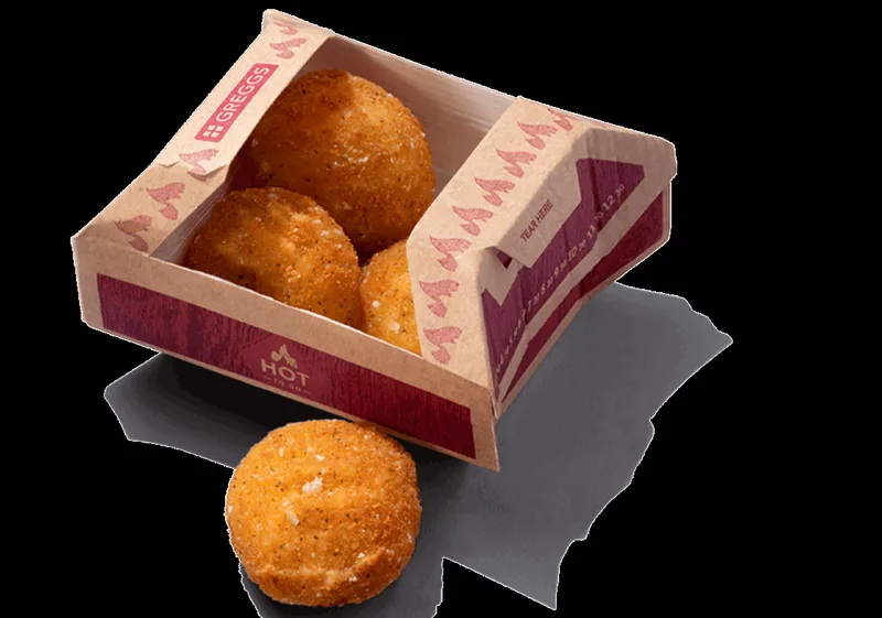 Mozzarella & Cheddar Bites at Greggs